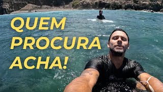 SOZINHOS COM ALTAS ONDAS EM FERNANDO DE NORONHA [upl. by Colline]