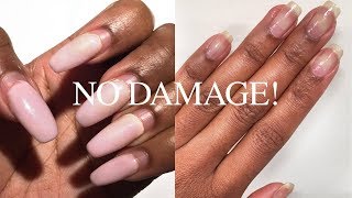 How To Safely Remove Acrylic  Gel Nails WITHOUT Breakage  Nia Hope [upl. by Gavini]