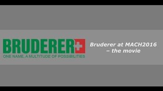 Bruderer UK  MACH2016  The Movie [upl. by Neufer]