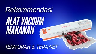 Recommendasi alat vacuum makanan terbaik Vacuum Sealer Taffware LQL8 [upl. by Fedak352]