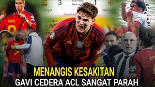 GAVI MENANGIS KESAKITAN ❗ CEDERA PARAH quotAnterior Cruciate Ligament Tearquot BARCELONA MARAH 😡 🤕😭 [upl. by Keon414]