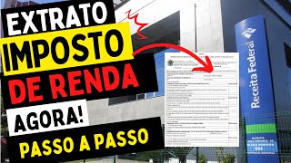 COMO EMITIR EXTRATO INFORME DE RENDIMENTOS RECEITA FEDERAL [upl. by Skutchan967]