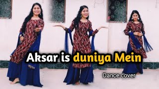 Aksar is duniya Mein Anjane milate Hai  Bollywood dance by Pooja [upl. by Suivat]