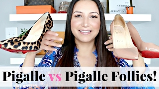 CHRISTIAN LOUBOUTIN  Pigalle vs Pigalle Follies  LuxMommy [upl. by Anavi]