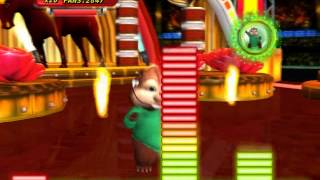 Alvin and the Chipmunks the Squeakquel Nintendo Wii walkthrough part 925 [upl. by Wahl596]