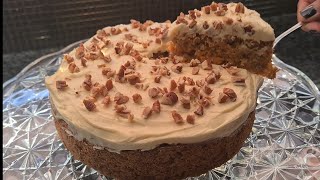 Easy Carrot Cake amp Cream Cheese Frosting [upl. by Fiora]