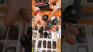 shorts 😍😱  Maruti Suzuki amp Toyota key to flip key  modify your car keys flipkey negikeys [upl. by Yduj]