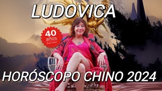 LUDOVICA SQUIRRU HORÓSCOPO CHINO 2024 [upl. by Lielos576]