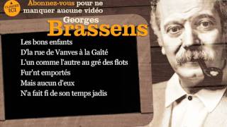 Georges Brassens  Le vieux Léon  Paroles  karaoké [upl. by Schechinger969]