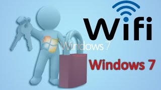 🛑 como ver la CLAVE o CONTRASEÑA del WIFI guardada en mi pc en WINDOWS 7 fácil ✔️ [upl. by Cacka]