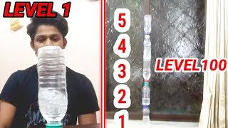 Water Bottle Flip LEVEL 1 TO LEVEL 100 Ft Dude perfect  Lets match Ft Thats Amazing [upl. by Germaun]