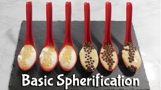 Basic Spherification [upl. by Adnohsat]