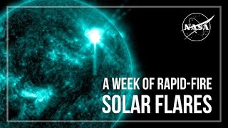 A Week of RapidFire Solar Flares [upl. by Neetsirk915]