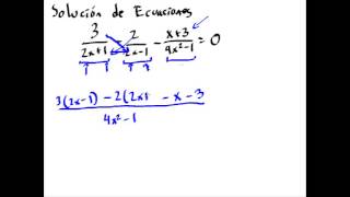 Como Resolver una Ecuación con Fracciones Complejas [upl. by Eudoxia601]