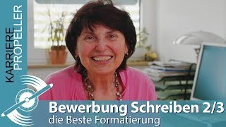 Bewerbung Schreiben 23 die Beste Formulierung [upl. by Celestine386]