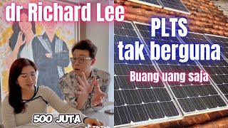 PLTS itu buangbuang uang kata dokter Richard Lee [upl. by Ecnarwal696]