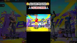 Noob prank👿freefireshorts adam noob prank sad viral freefire shorts 256k [upl. by Suiraj975]