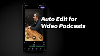 Podcast edit in 30 seconds on iPhone [upl. by Eelyac848]