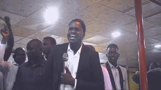 LARSON ANGOK AND MARTIN MAYEP Preforming latest song  KARAC WAN HEN KU WAN YIN live in JUBA [upl. by Ocnarfnaig]