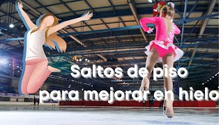 Ejercicios que puedes hacer en casa para mejorar tus saltos de patinaje artístico sobre hielo [upl. by Katuscha110]