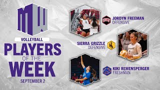 Mountain West Volleyball Players of the Week Announced [upl. by Atival187]