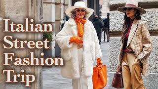 HOW TO DRESS ELEGANTLY like the Italians  Upgrade Your Everyday Style Italian Street Fashion ✨ [upl. by Meihar]