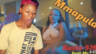 Busta 929  Mapula ft Mzu MOfficial VideoREACTION [upl. by Ueih]