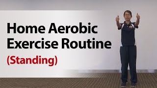 Home Aerobic Exercise Routine Standing [upl. by Euqinom338]