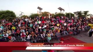 Carnaval Papalotla 2017 el Remate en 4K CAMADA MUNICIPAL [upl. by Ynffit]