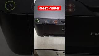 How to Fix Epson L3110 L3210 Printer Red light BlinkingResetshortsshortsfeed [upl. by Aeneg]