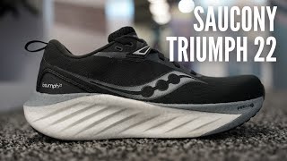 Saucony Triumph 22 Preview  Nada le puede salir mal [upl. by Arlee]