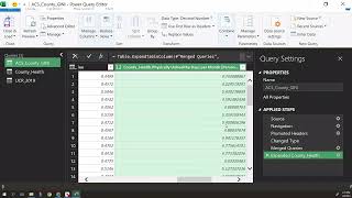 Excel Merging Datasets with Power Queries [upl. by Ahsinrats679]