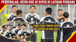 SEJAM BARU TIBA KEVIN DIKS LANGSUNG GABUNG LATIHAN PERDANA TIMNAS INDONESIA [upl. by Formica618]