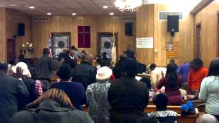 PreBenediction Praise Break at Union Chapel AME Zion Churchs Gospel Fest 2013 [upl. by Haily]