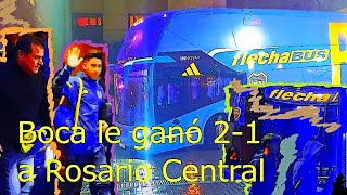 Boca vs Rosario Central  el Xeneize rumbo a la Bombonera  Hotel InterContinental  Flechabus [upl. by Erlinna]