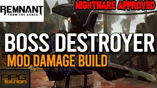 DEVASTATOR Boss Destroyer Build Swamps of Corsus  REMNANT FROM THE ASHES [upl. by Kcir]