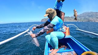 kanya kanyang hila sa mga pusit at isda JACKPOT 🤩🤩🤩 [upl. by Llerehs]