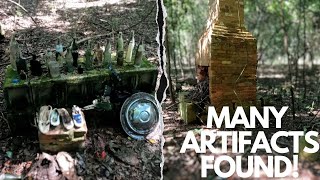 Abandoned Tenant Farmer House Discovered In Woods Of South Georgia  Bottle Dump and More [upl. by Saisoj]