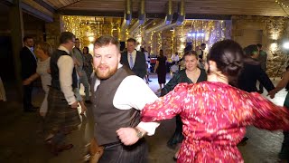 Cragganmore Ceilidh Band  Dashing White Sergeant  Wedding Reception at Falside Mill Kingsbarns [upl. by Linzy]