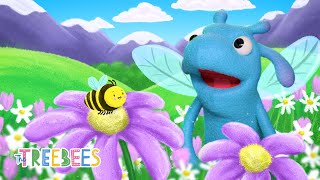 Baby Honey Bee  The Treebees Kids Songs  Learning About Nature [upl. by Tteltrab]