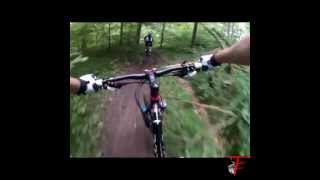 Downhill Single Trail Berkheim [upl. by Ellerehs]