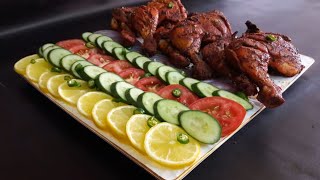 Tandoori chicken in Oven  homemade restaurantstyle tandoori chicken recipe [upl. by Radek]