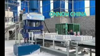 Hydraulic press block machine lime block machine brick machine [upl. by Ydasahc97]