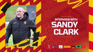 INTERVIEW Sandy Clark reacts to our 22 draw with East Stirlingshire [upl. by Derna841]