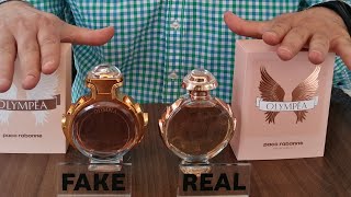 Fake vs Real Olympea Paco Rabanne Perfume 80 ML [upl. by Zurheide]