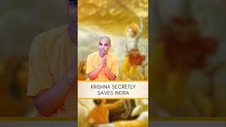 Krishna Secretly Saves Indra  Gauranga Darshan Das [upl. by Belloir]