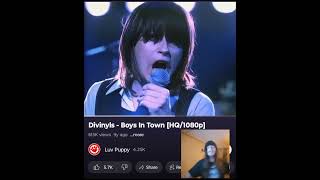 DIVINYLS BOYS IN TOWN THIS ATTITUDE IS EVERYTHING 💜🖤 INDEPENDENT ARTIST REACTS [upl. by Pinckney]