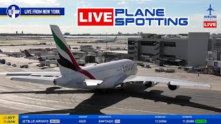 🔴LIVE JFK PLANE SPOTTING Watch Arrivals and Departures LIVE [upl. by Brod]