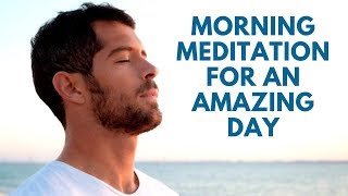 Morning Guided Meditation for an Amazing Positive amp Productive Day 7 Minutes [upl. by Adlanor]