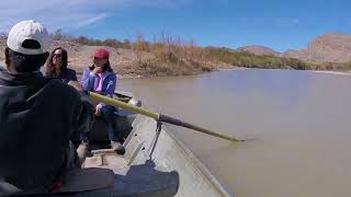 Boquillas border crossing at Big Bend National Park [upl. by Ancilin]